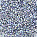 DBV111- 11/0 Transparent Grey Luster Aurora Borealis Delica Beads-General Bead
