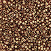 DBV115- 11/0 Transparent Luster Metallic Rose Gold Delica Beads-General Bead