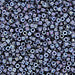 DBV132- 11/0 Opaque Dark Grey Aurora Borealis Delica Beads-General Bead