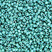 DBV166- 11/0 Opaque Turquoise Aurora Borealis Delica Beads-General Bead