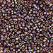DBV170- 11/0 Transparent Amber Aurora Borealis Delica Beads-General Bead