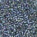 DBV179- 11/0 Transparent Light Grey Aurora Borealis Delica Beads-General Bead