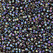 DBV180- 11/0 Transparent Brown Aurora Borealis Delica Beads-General Bead