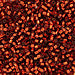 DBV601- 11/0 Silver Lined Red Orange Delica Beads-General Bead
