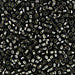 DBV613- 11/0 Silver Lined Dark Grey Delica Beads-General Bead
