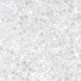 DBV670- 11/0 White Satin AB Delica Beads-General Bead