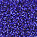 DBV696- 11/0 Semi Matte Silver Lined Cobalt Delica Beads-General Bead
