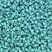 DBV729- 11/0 Opaque Green Turquoise Delica Beads-General Bead