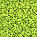 DBV733- 11/0 Opaque Neon Green Delica Beads-General Bead