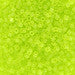 DBV766- 11/0 Matte Transparent Neon Green Delica Beads-General Bead