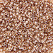DBV901- 11/0 Rose Gold Lined Crystal Delica Beads-General Bead
