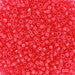 DBV1308- 11/0 Dyed Transparent Dark Rose Delica Beads-General Bead