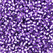 DBV1347- 11/0 Dyed Silver Lined Lilac Delica Beads-General Bead