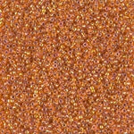 15/0 Silver Lined Orange AB Miyuki Seed Bead (250 Gm) #1008