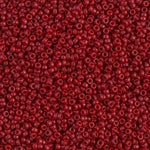 15/0 Dyed Opaque Maroon Miyuki Seed Bead (250 Gm) #1464