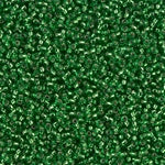 15/0 Silver Lined Green Miyuki Seed Bead (250 Gm) #16