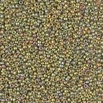 15/0 24Kt Green Gold Iris Miyuki Seed Bead (50 Gm) #1986