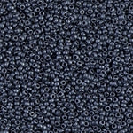 15/0 Matte Gunmetal Miyuki Seed Bead (250 Gm) #2001
