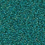 15/0 Transparent Emerald AB Miyuki Seed Bead (250 Gm) #295