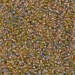 15/0 Sparkling Lined Sand Dune Mix Miyuki Seed Bead (250 Gm) #3051
