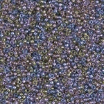 15/0 Sparkling Lined Majestic Mix Miyuki Seed Bead (250 Gm) #3056