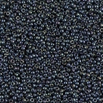15/0 Gunmetal Iris Miyuki Seed Bead (250 Gm) #456