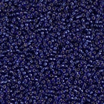 15/0 Silver Lined Royal Blue Miyuki Seed Bead (100 Gm) #973
