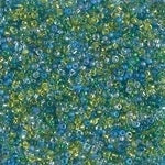 15/0 Miyuki Seed Bead Mix- Electric Blue Lagoon (250 Gm) #MIX-05