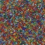 15/0 Miyuki Seed Bead Mix- Rainbow (10 Gm, 250 Gm) #JYO011