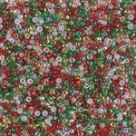 15/0 Miyuki Seed Bead Mix- Rockin' Christmas (250 Gm) #MIX-17