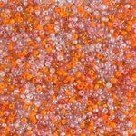 15/0 Miyuki Seed Bead Mix- Pink Grapefruit (250 Gm) #MIX-19