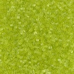 15/0 Transparent Chartreuse Miyuki Cut Seed Bead (250 Gm) #143