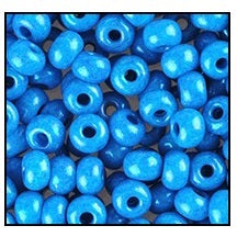 6/0 Terra Intensive Dark Blue Czech Seed Bead (1/4 Kilo) Preciosa #16A38