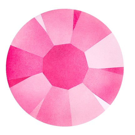 Preciosa 2151 Neon Pink Maxima Flat Back Rhinestones (10ss, 12ss, 16ss, 20ss, 30ss)