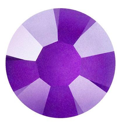 Preciosa 2151 Neon Violet Maxima Flat Back Rhinestones (10ss, 12ss, 16ss, 20ss, 30ss)