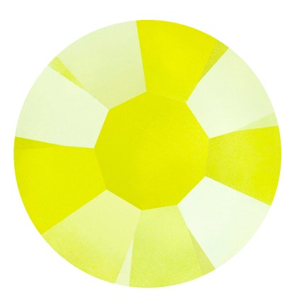 Preciosa 2151 Neon Yellow Maxima Flat Back Rhinestones (10ss, 12ss, 16ss, 20ss, 30ss)