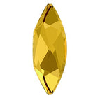 Swarovski 2201 14mm x 6mm Sunflower Marquise Flat Back Rhinestone