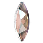 Swarovski 2201 8mm x 3.5mm Vintage Rose Shimmer Marquise Flat Back Rhinestone