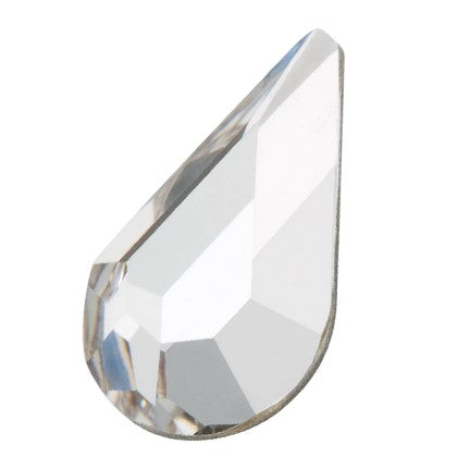 Preciosa 2333HF Crystal Pear Maxima Hot Fix Flat Back Rhinestone (6mm, 8mm, 10mm)