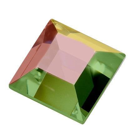 Preciosa 2444 Vitrail Medium Square Maxima Flat Back Rhinestone (4mm, 6mm)