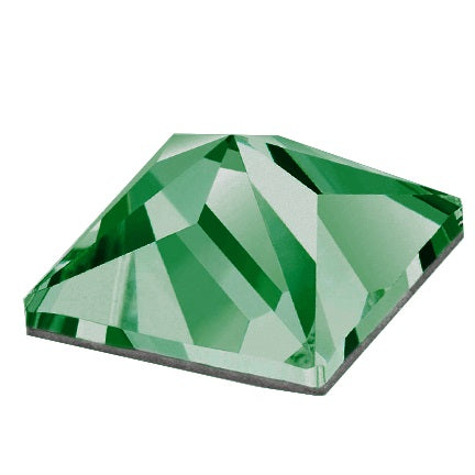 Preciosa 2445HF Emerald Pyramid Maxima Hot Fix Flat Back Rhinestone (5mm, 8mm, 12mm)