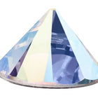 Preciosa 2669 Crystal AB Spike Cone Maxima Hot Fix Flat Back Rhinestone (29ss)