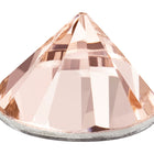 Preciosa 2669 Light Peach Spike Cone Maxima Hot Fix Flat Back Rhinestone (29ss)