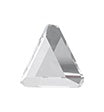 Swarovski 2711 3.3mm Crystal Triangle Flat Back Rhinestones