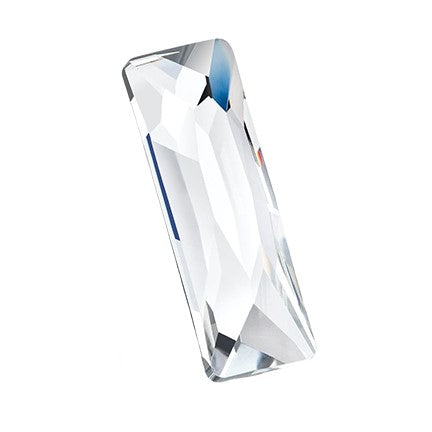 Preciosa 2886HF Crystal Slim Baguette Maxima Hot Fix Flat Back Rhinestone (12mm, 15mm)