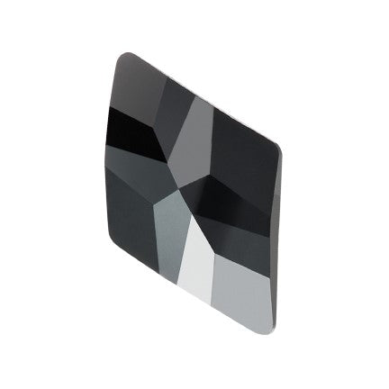 Preciosa 2887HF Jet Maxima Rhombus Hot Fix Flat Back Rhinestone (10mm x 6mm)