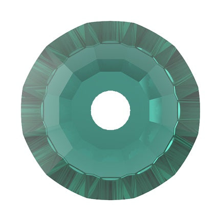 Preciosa 3001 Blue Zircon Viva Lochrosen 12 Facet Sew-On Stone (3mm, 4mm)