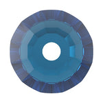 Preciosa 3001 Capri Blue Viva Lochrosen 12 Facet Sew-On Stone (3mm, 4mm)
