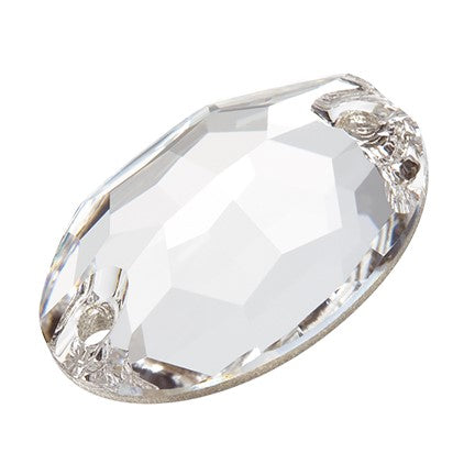 Preciosa 3023 Crystal Oval Sew-On Stone (10mm, 16mm, 24mm)