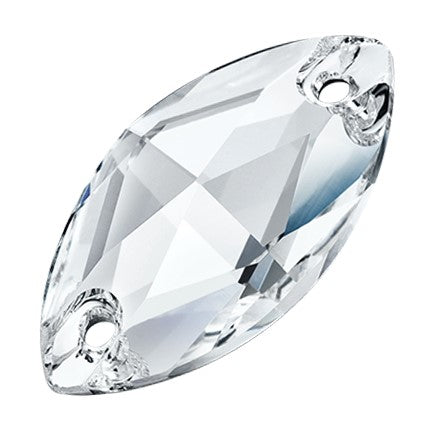 Preciosa 3024 Crystal Navette Sew-On Stone (12mm, 18mm)